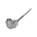 Product Image of Strain Relief Deluxe Cord Grip, 90 Degree, 0.75-0.88" Cord Dia. 1-1/4" Fitting, Male Mesh Body, DC400750-90