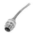 Product Image of Strain Relief Deluxe Cord Grip, Straight, 0.75-0.88" Cord Dia. 1-1/4" Fitting, Male Mesh Body, DC400750