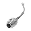 Product Image of Strain Relief Deluxe Cord Grip, Straight, 1.75-0.88" Cord Dia. 1-1/2" Fitting, Male Mesh Body, DC5001750