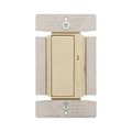 Product Image of Decorator Dimmer, Preset Feature, #14 -12 Awg 120V, Slide Actuator, Wire Lead Connect, Ivory, DI10P-V