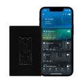 Product Image of Plt Wi-Fi Smart Duplex Receptacle, Weather Resistant, Split Control 15A, 1/2 Hp, 120V Black, EWFWRCR15-BK-BX-L