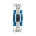 Product Image of Ezlink Modular Toggle Switch, 15 A, 120-277 Vac, 60 Hz, Three-Pole, Four-Wire, Black, EZ1203BK