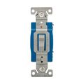 Product Image of Ezlink Modular Toggle Switch, 15 A, 120-277 Vac, 60 Hz, Three-Pole, Four-Wire, Gray, EZ1203GY