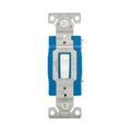 Product Image of Ezlink Modular Toggle Switch, 15 A, 120-277 Vac, 60 Hz, Three-Pole, Four-Wire, Red, EZ1203RD