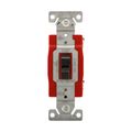 Product Image of Ezlink Modular Toggle Switch, 20 A, 120-277 Vac, 60 Hz, Single-Pole, Three-Wire, Black, EZ1221BK