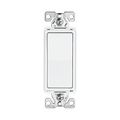 Product Image of Ezlink Modular Decorator Switch, 15 A, 120-277 Vac, 60 Hz, Three-Pole, Four-Wire, Red, EZ7603RD