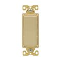 Product Image of Ezlink Modular Decorator Switch, 20 A, 120-277 Vac, 60 Hz, Three-Pole, Four-Wire, Ivory, EZ7623V