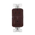 Product Image of Ezlink Modular Gfci, 15 A, 125 Vac, 60 Hz, Brown, Three-Wire, EZGF15B