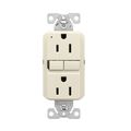Product Image of Ezlink Modular Gfci, 15 A, 125 Vac, 60 Hz, Light Almond, Three-Wire, EZGF15LA