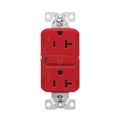 Product Image of Ezlink Modular Gfci, 20 A, 125 Vac, 60 Hz, Red, Three-Wire, EZGF20RD