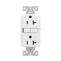 Product Image of Ezlink Modular Gfci, 20 A, 125 Vac, 60 Hz, White, Three-Wire, EZGF20W