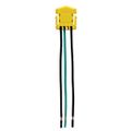 Product Image of Ezlink Modular Switch Connector, 20 A, 125 Vac, 60 Hz, Single-Pole, Stranded, 3-Wire, Yellow, EZSPSWSTR