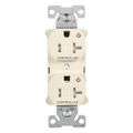 Product Image of Ezlink Modular Duplex Receptacle, 20A, 125 Vac, Tamper-Resistant, Half Controlled, Light Almond, EZTR5362CHLA