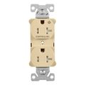 Product Image of Ezlink Modular Duplex Receptacle, 20 A, 125 Vac, Tamper-Resistant, Half Controlled, Ivory, EZTR5362CHV