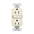 Product Image of Self-Test Gfci, 15A, 125V, Light Almond, Slim Design, GF15LA