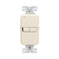 Product Image of Slim Blankface Gfci Receptacle, Self-Test, #14 -10 Awg 20A 125V, Light Almond 2-Pole 3-Wire, GFD20LA