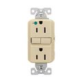 Product Image of Hg Gfci, 15A, 125V, Ivory, Slim, GFH15V