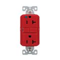 Product Image of Hg Gfci, 20A, 125V, Red, Slim, GFH20RD