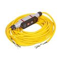 Product Image of Portable Gfci, 20A, #12 Awg, 50' Cord Length, Flying Leads Plug Type, 120V, 4X 669712, GFI12M6NN
