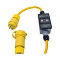 Product Image of Portable Gfci, 30A, #12 Awg, 25' Cord Length, L5-30, Locking Plug, Auto Reset, 120V, 4X 669774, GFI13A466