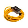 Product Image of Portable Gfci, 30A, #10 Awg, 25' Cord Length, Flying Leads Plug Type, 120V, 4X 669873, GFI13M4NN