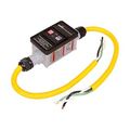 Product Image of Portable Gfci, 30A, #10 Awg, 2' Cord Length, Flying Leads Plug Type, 277V, 4X 670312, GFID3M1NN