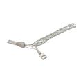 Product Image of Strain Relief I-Grip, 0.52-0.73" Cord Diameter, 7.00" Mesh Length, Galvanized Steel, I52