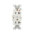 Product Image of Arrow Hart Heavy-Duty Industrial Duplex Receptacle, #14-10 Awg 20A 125V Face Base, 5-20R, Duplex, IG5362W
