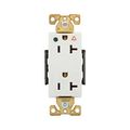 Product Image of Arrow Hart Duplex Receptacle, #14-10 Awg 20A, Healthcare 125V, 5-20R, Duplex, IG8362W