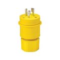 Product Image of Arrow Hart Watertight Locking Plug, #18-10 Awg 30A, 250V, Steel, L11-30, 3-Pole, 3-Wire, L1130PW