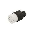 Product Image of Arrow Hart Ultra Grip Locking Connector, #16-12 Awg, 20A, 125/250V, L14-20, 3-Pole, 4-Wire, L1420C
