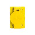 Product Image of Arrow Hart Watertight Locking Receptacle, #18-10 Awg 20A, 250V, Single, L15-20 3-Pole 4-Wire, L1520RW