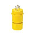 Product Image of Arrow Hart Watertight Locking Plug, #18-10 Awg 20A, 120/208V, Steel, L18-20 3-Pole 4-Wire, L1820PW