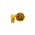 Product Image of Arrow Hart Watertight Locking Connector, #18-10 Awg 20A, 277/480V, Steel, L19-20, 4-Pole, 4-Wire, L1920CW
