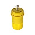 Product Image of Arrow Hart Watertight Locking Plug, #18-10 Awg 20A, 120/208V, Steel, L21-20, 4-Pole, 5-Wire, L2120PW
