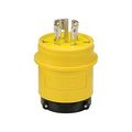 Product Image of Severe Duty Locking Plug, #18-10 Awg 30A, 120/208V, Severe Duty, 4-Pole, 5-Wire 0.63 To 1.16", L2130PY