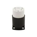 Product Image of Safety Grip Locking Connector, #18-10 Awg, 20A, 125V, Back Wiring, L5-20, 2-Pole, 3-Wire, L520C