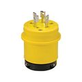 Product Image of Severe Duty Locking Plug, #18-10 Awg, 20A, 250V, Severe Duty, L6-20, 2-Pole 3-Wire 0.63 To 1.16", L620PY