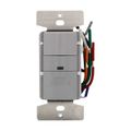 Product Image of Occupancy Sensor & Dimmer, 8/10A, 120/277V, Gray, 1-Pole, 3-Way, 1-Ph, 1200/2200W, OS10D7-GY