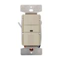 Product Image of Occupancy Sensor & Dimmer, 8/10A, 120/277V, Ivory, 1-Pole, 3-Way, 1-Ph, 1200/2200W, Ivory, OS10D7-V