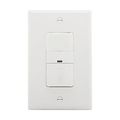 Product Image of Occupancy Sensor Switch, No Neutral Required, 120V, 1-Pole, 3-Way, 1-Phase, 450 Sq Ft, 600W, OS306U-W