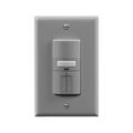 Product Image of Occupancy Sensor Dual Switch, Dual Switch, w/ Nightlight, 120V, Gray, 1-Pole, 3-Way, 1000 Sq Ft, OS310R-GY