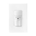 Product Image of Occupancy Sensor Dual Switch, Dual Switch, w/ Nightlight, 120V, 1-Pole, 3-Way, 1000 Sq Ft, 1000W, OS310R-W
