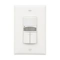 Product Image of Occupancy Sensor Dual Switch, 1-Pole 1000 Sq Ft Coverage, Dual Tech Motion Sensor w/ Dual Switch, OSD10DN-A