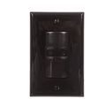 Product Image of Occupancy Sensor Switch, Dual Tech Motion, 120/277V, Black, 1-Pole, 3-Way, 1-Ph, 1000 Sq Ft, OSD10N-BK