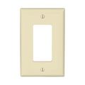 Product Image of Mid-Size Decorator Wallplate, Almond, Decorator, Polycarbonate, 1, Mid-Size, PJ26A