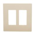 Product Image of Wallplate, Two-Gang, Decorator, Without Screws, Almond, PJS262A-L