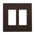 Product Image of Wallplate, Two-Gang, Decorator, Without Screws, Black, PJS262BK-L