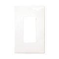 Product Image of Screwless Wallplate, Screwless, White, Decorator Cutout, Polycarbonate, Single- Gang, PJS26W-SP