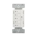 Product Image of Accell Hour Timer, 1, 2, 4, 8, 12 Hour Default Settings, 15A 120V, 5 Button, Light Almond, Ivory, PT18H-C2
